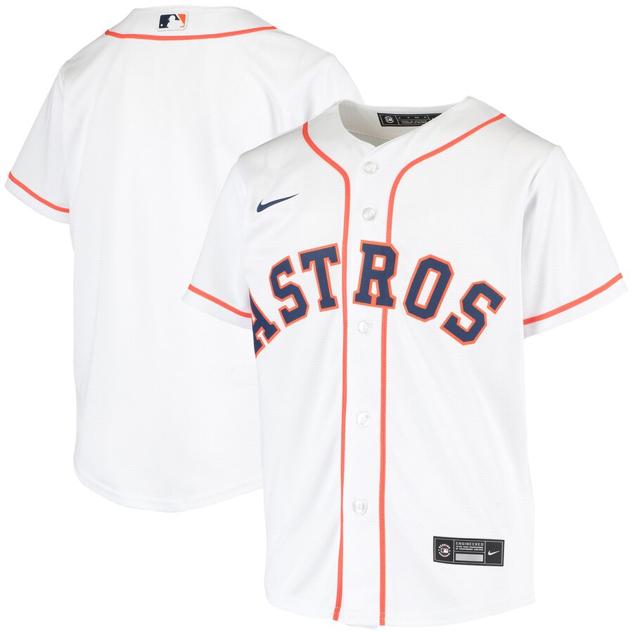 Houston Astros Nike Youth Home 2020 MLB Team Jersey White